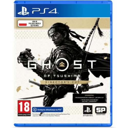 GHOST OF TSUSHIMA DIRECTOR'S CUT PS4/PS5 PL USED GHOST OF TSUSHIMA DIRECTOR'S CUT PS4/PS5 PL USED